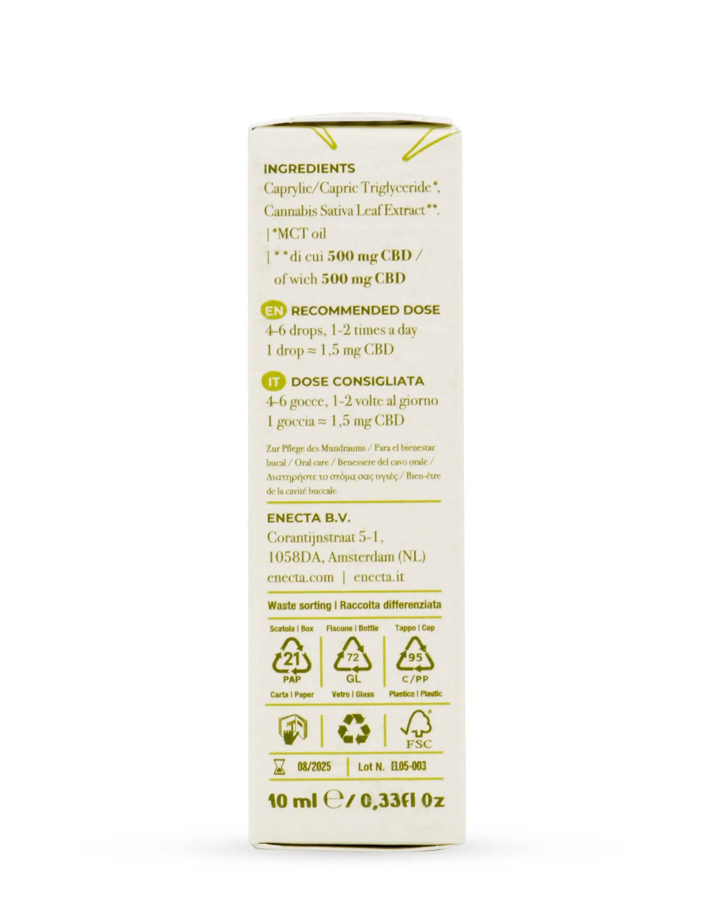 Enecta CBDay Light CBD Öl 5% - 10ml