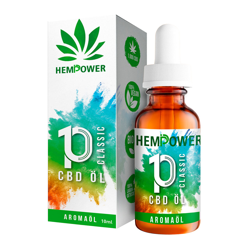 Hempower 10% CBD Öl – 10ml
