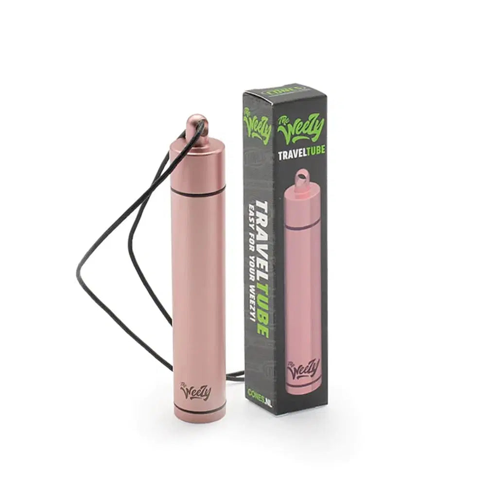 Weezy Travel Tube aus Alumium - ROSÈ