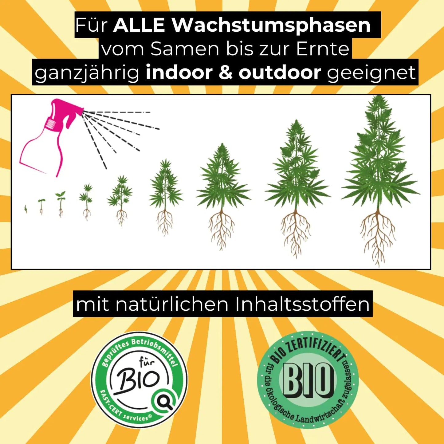 Cannabis Supershield - Bio Pflanzenwuchs Beschleuniger - 500ml