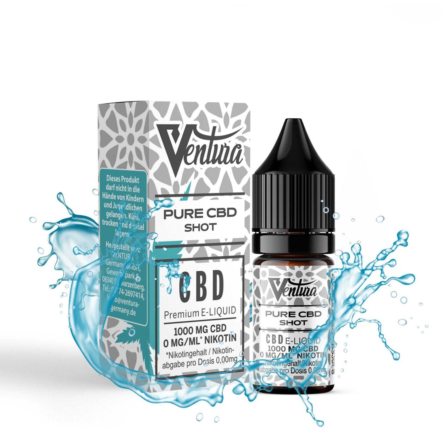 Ventura Pure Base CBD Liquid 1.000mg CBD